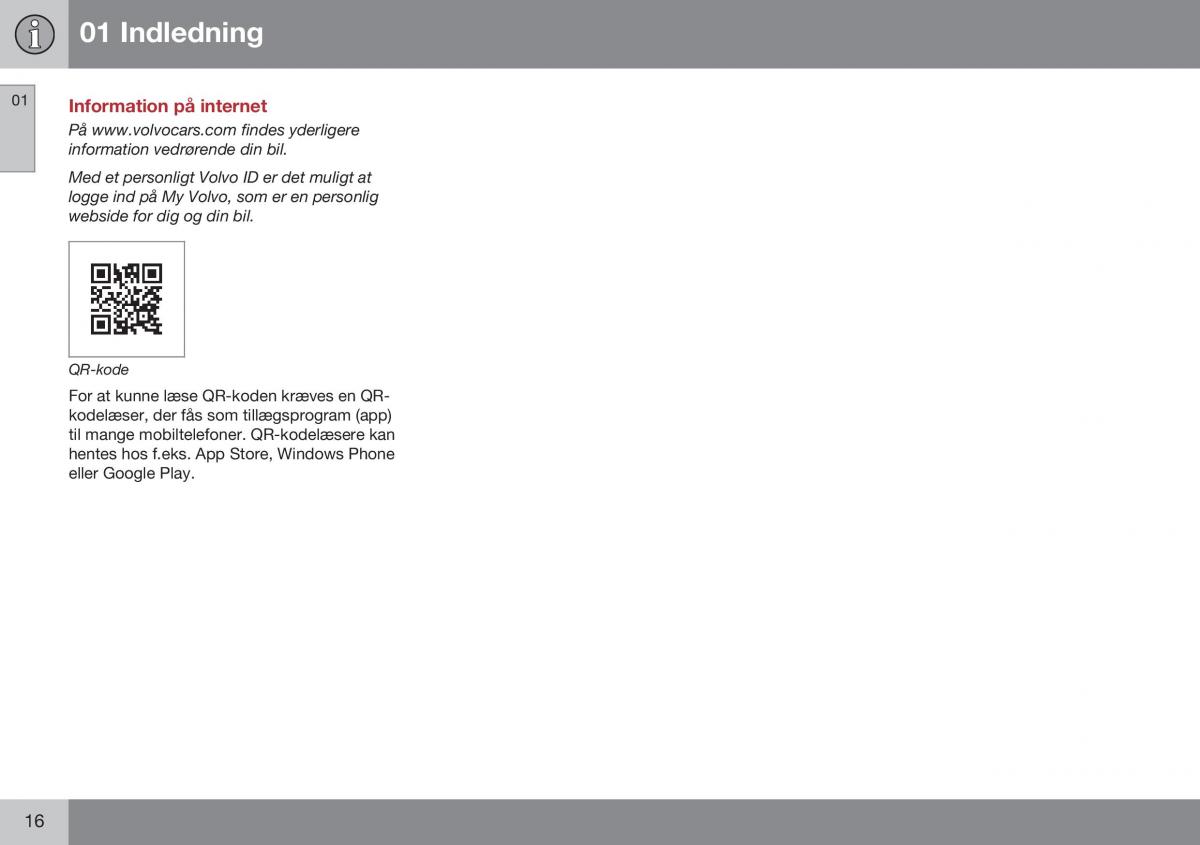 Volvo XC60 I 1 FL Bilens instruktionsbog / page 18