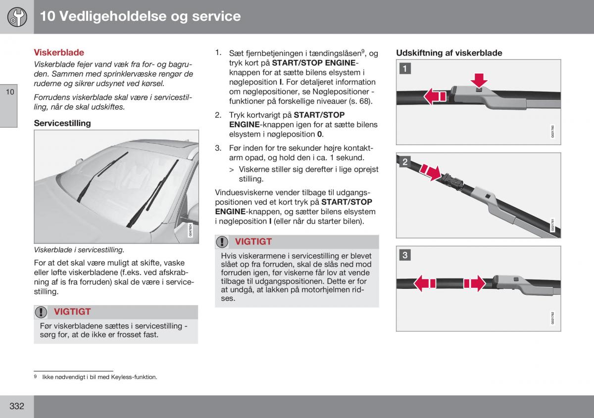 Volvo XC60 I 1 FL Bilens instruktionsbog / page 334