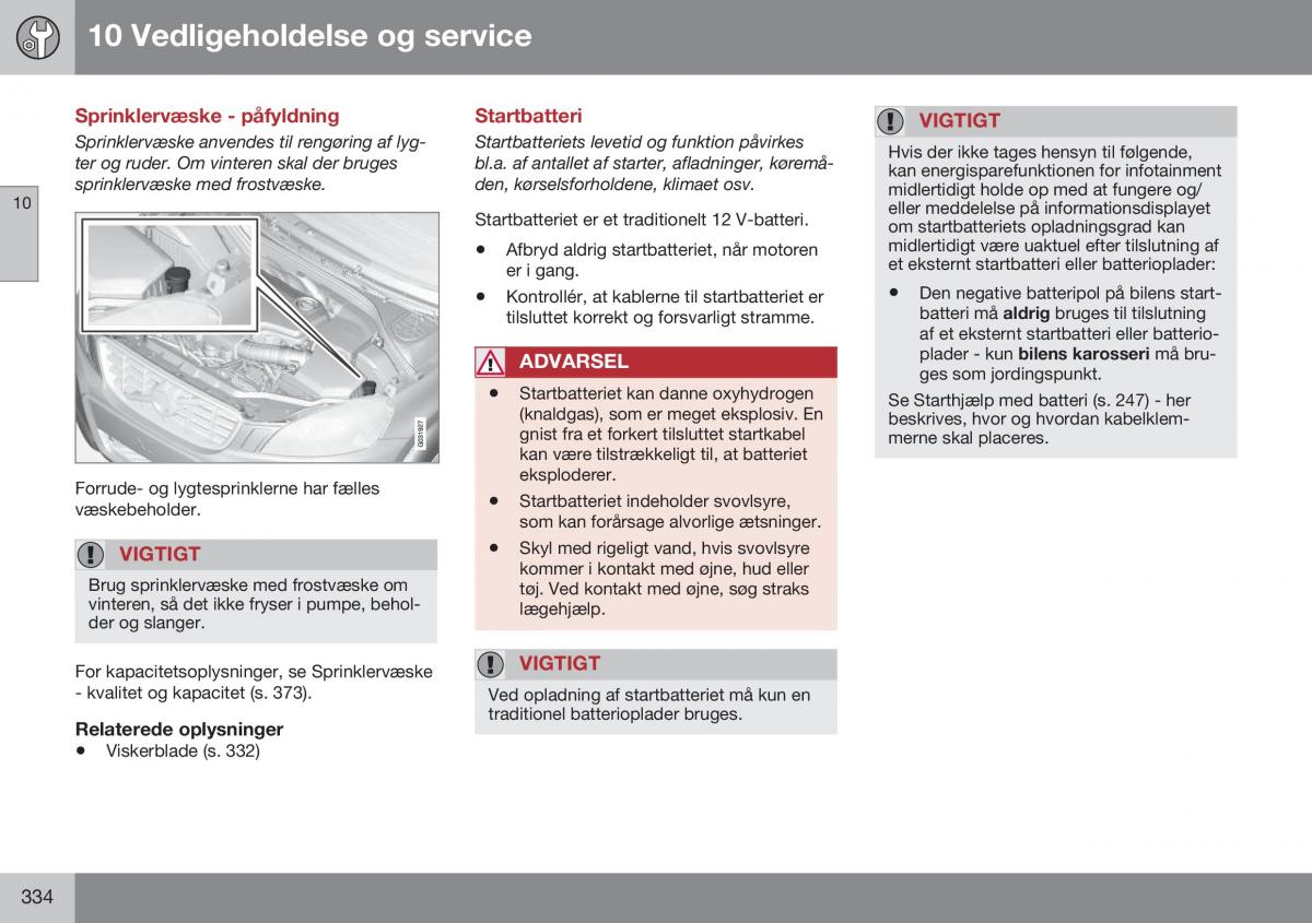 Volvo XC60 I 1 FL Bilens instruktionsbog / page 336