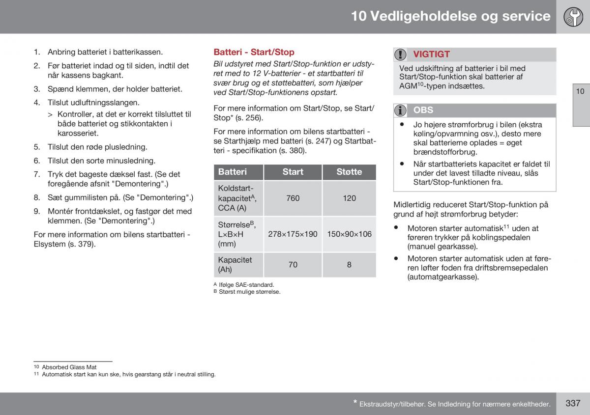 Volvo XC60 I 1 FL Bilens instruktionsbog / page 339