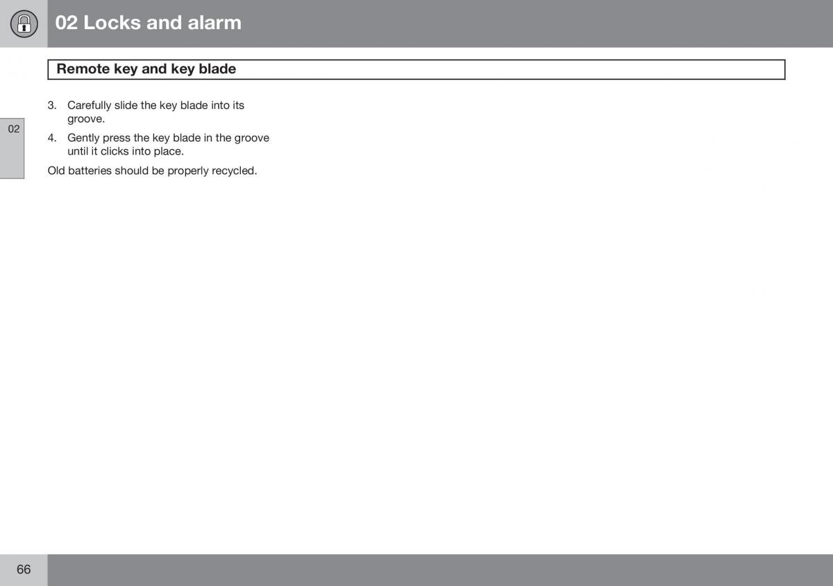 Volvo XC60 I 1 FL owners manual / page 68