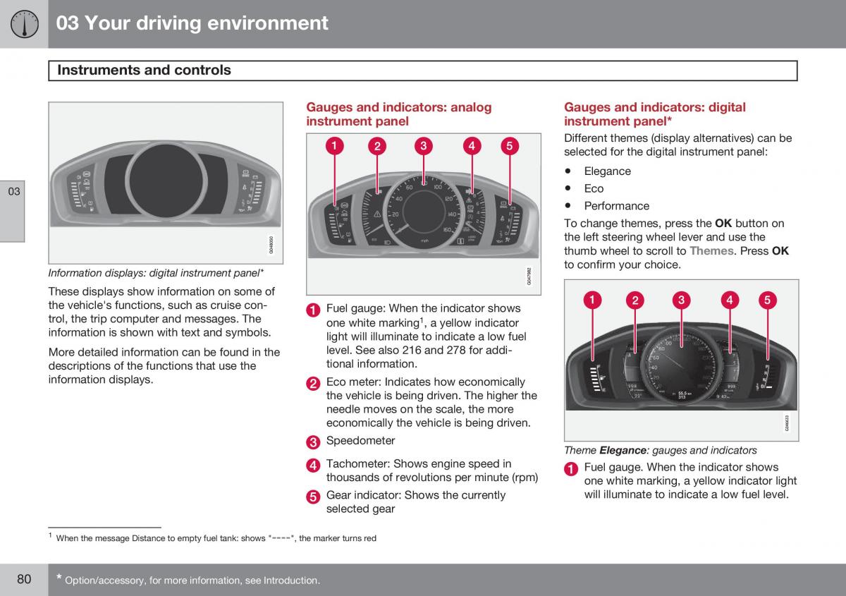 Volvo XC60 I 1 FL owners manual / page 82