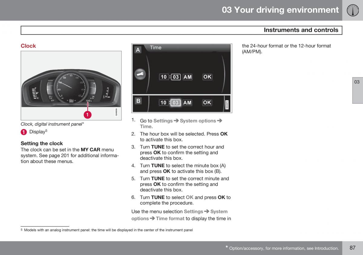 Volvo XC60 I 1 FL owners manual / page 89