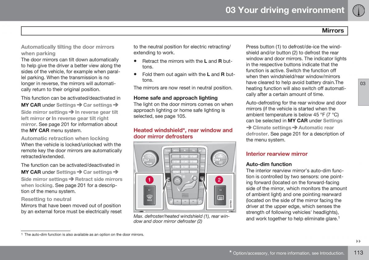 Volvo XC60 I 1 FL owners manual / page 115