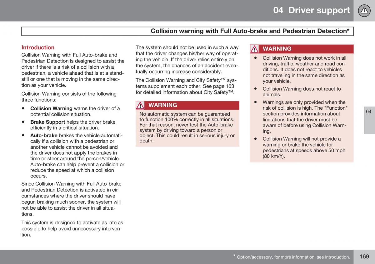 Volvo XC60 I 1 FL owners manual / page 171