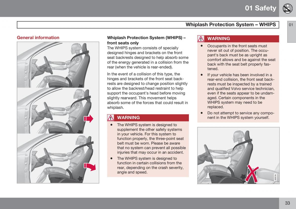 Volvo XC60 I 1 FL owners manual / page 35