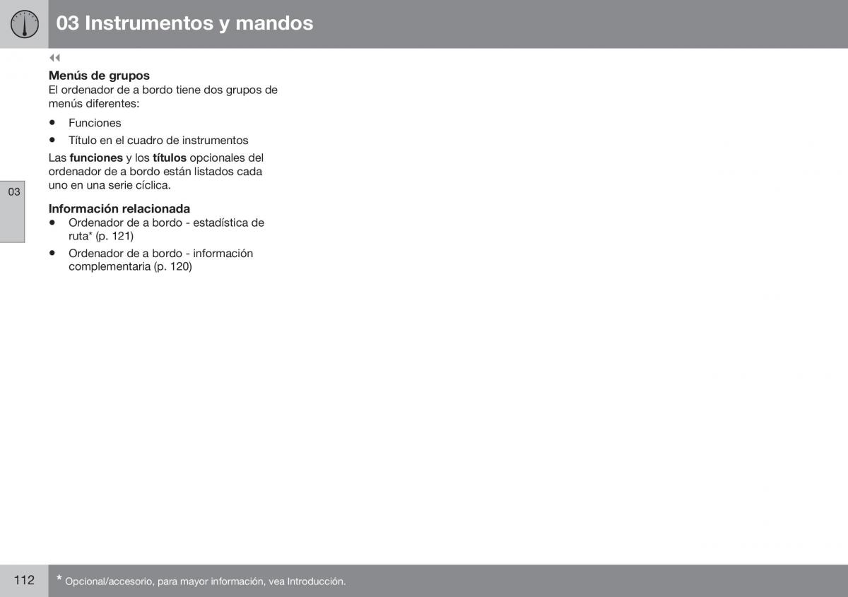 Volvo XC60 I 1 FL manual del propietario / page 114