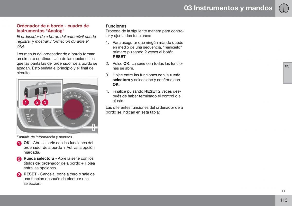 Volvo XC60 I 1 FL manual del propietario / page 115