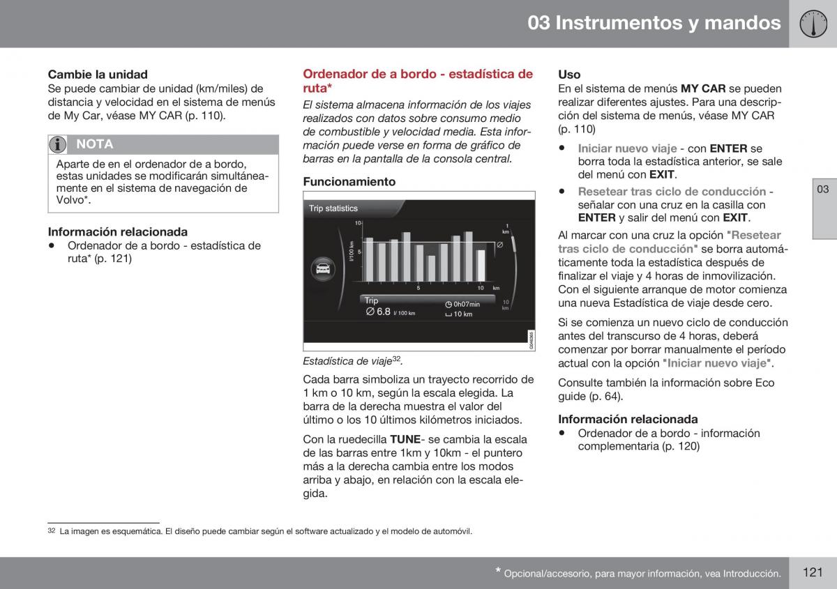 Volvo XC60 I 1 FL manual del propietario / page 123