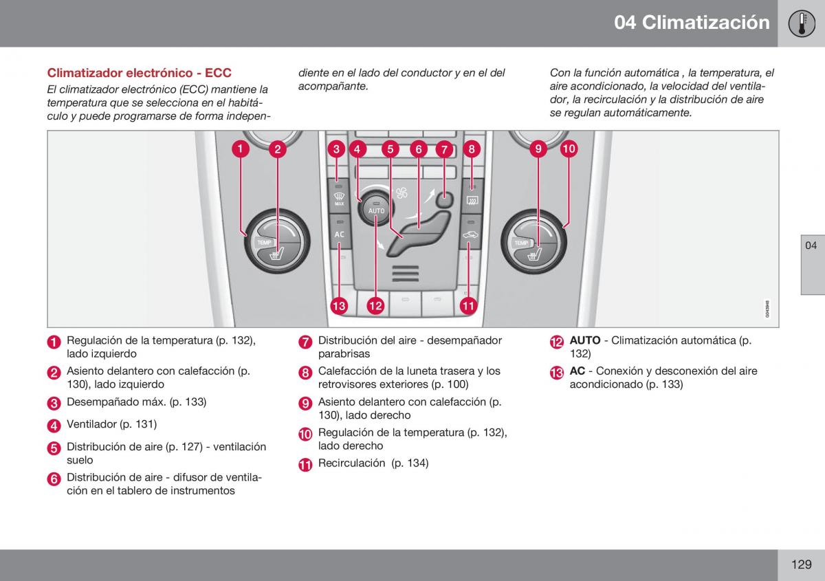 Volvo XC60 I 1 FL manual del propietario / page 131