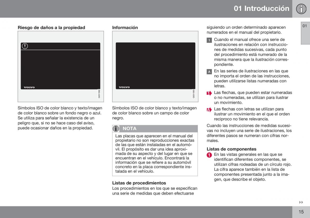 Volvo XC60 I 1 FL manual del propietario / page 17