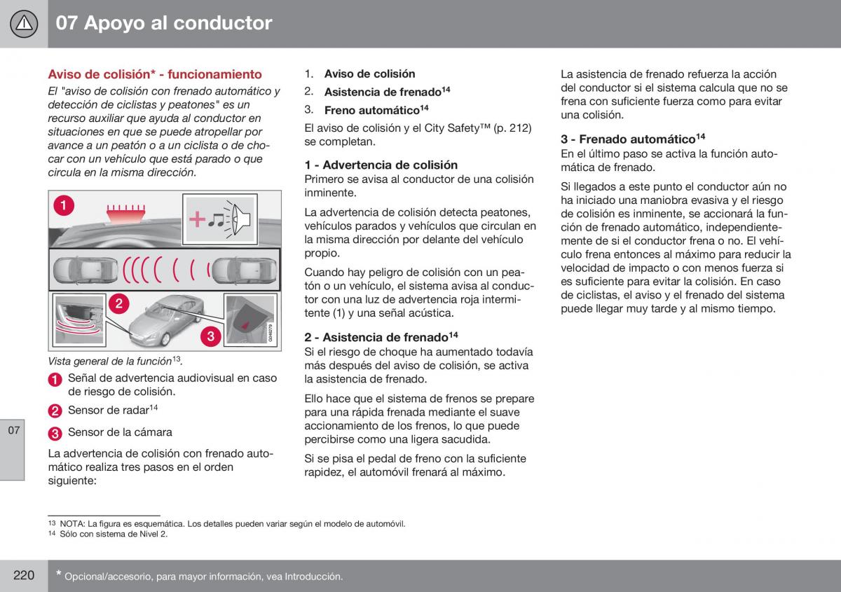 Volvo XC60 I 1 FL manual del propietario / page 222