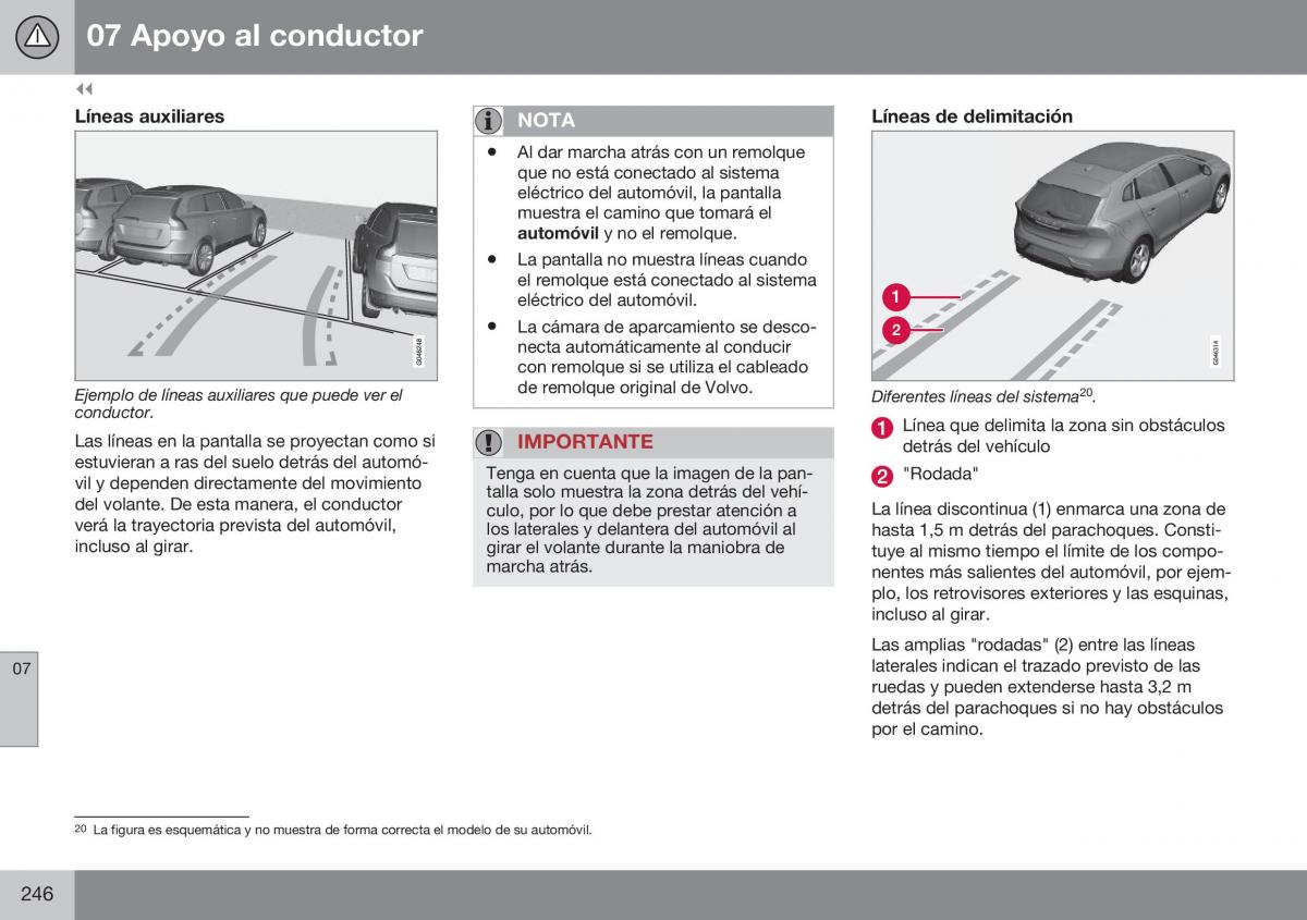 Volvo XC60 I 1 FL manual del propietario / page 248