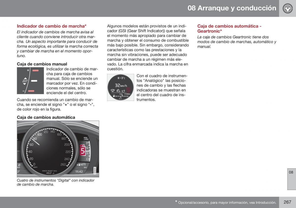 Volvo XC60 I 1 FL manual del propietario / page 269