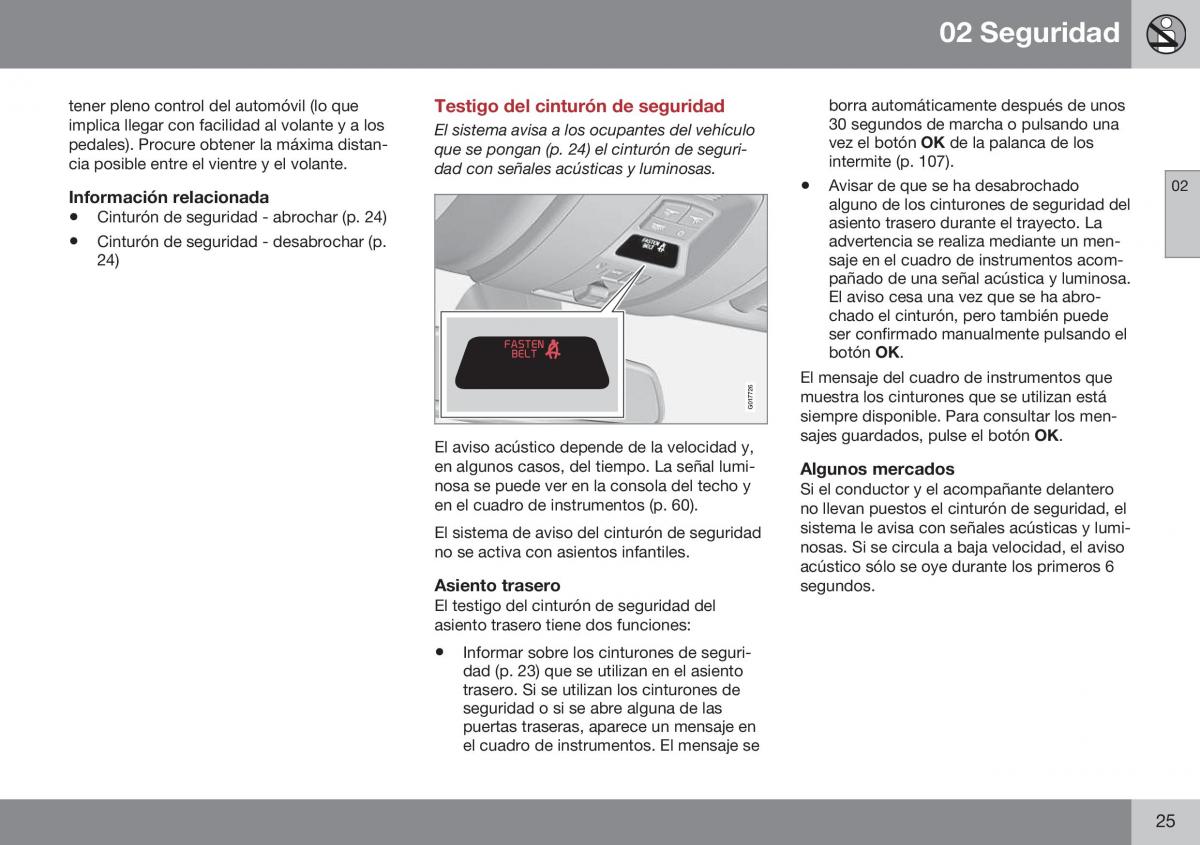 Volvo XC60 I 1 FL manual del propietario / page 27