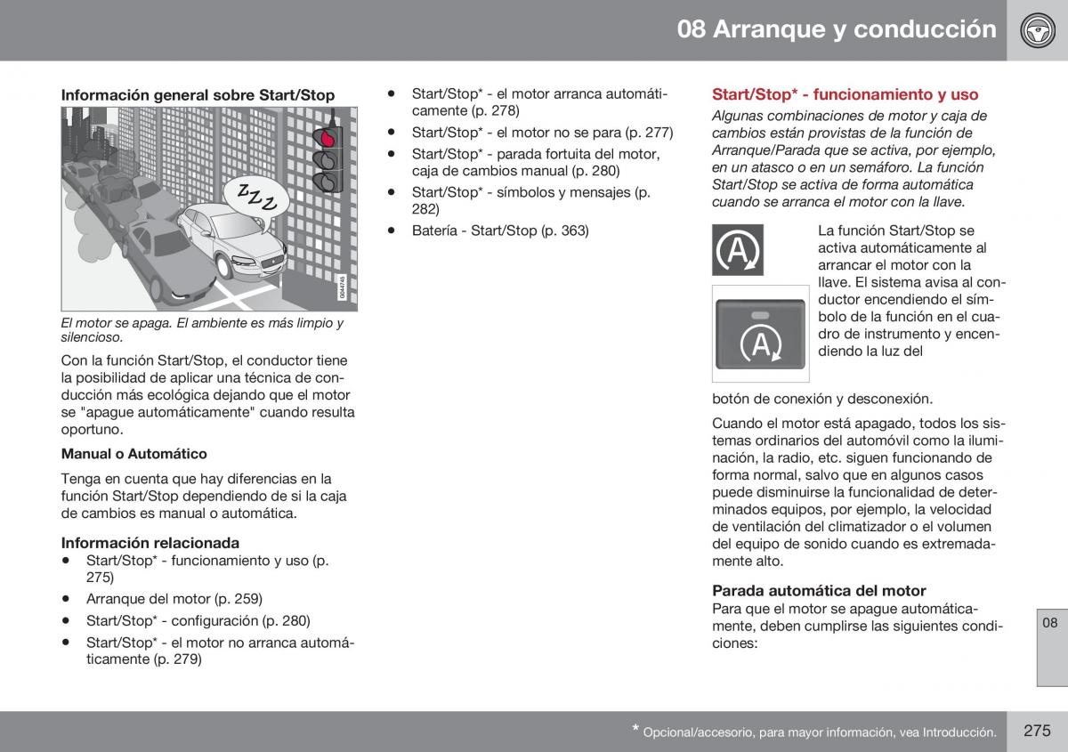 Volvo XC60 I 1 FL manual del propietario / page 277