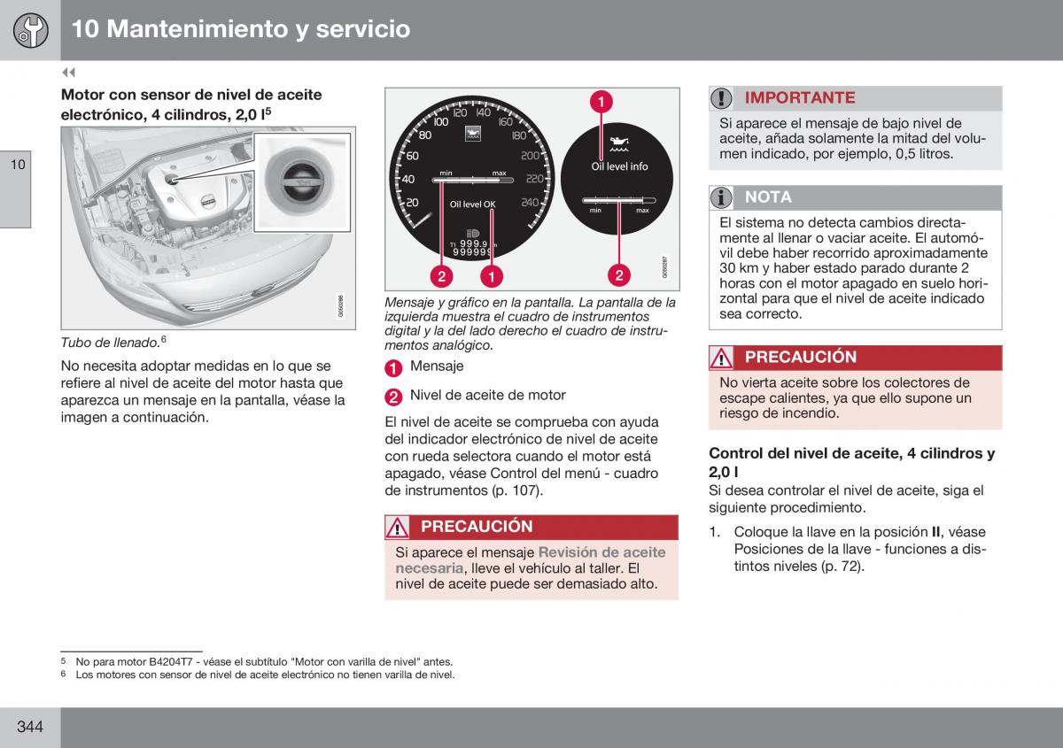 Volvo XC60 I 1 FL manual del propietario / page 346