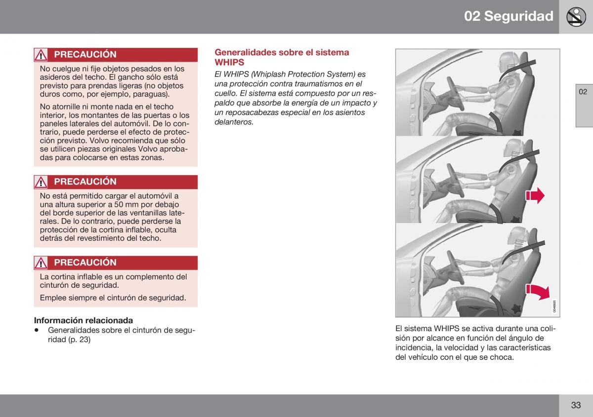 Volvo XC60 I 1 FL manual del propietario / page 35