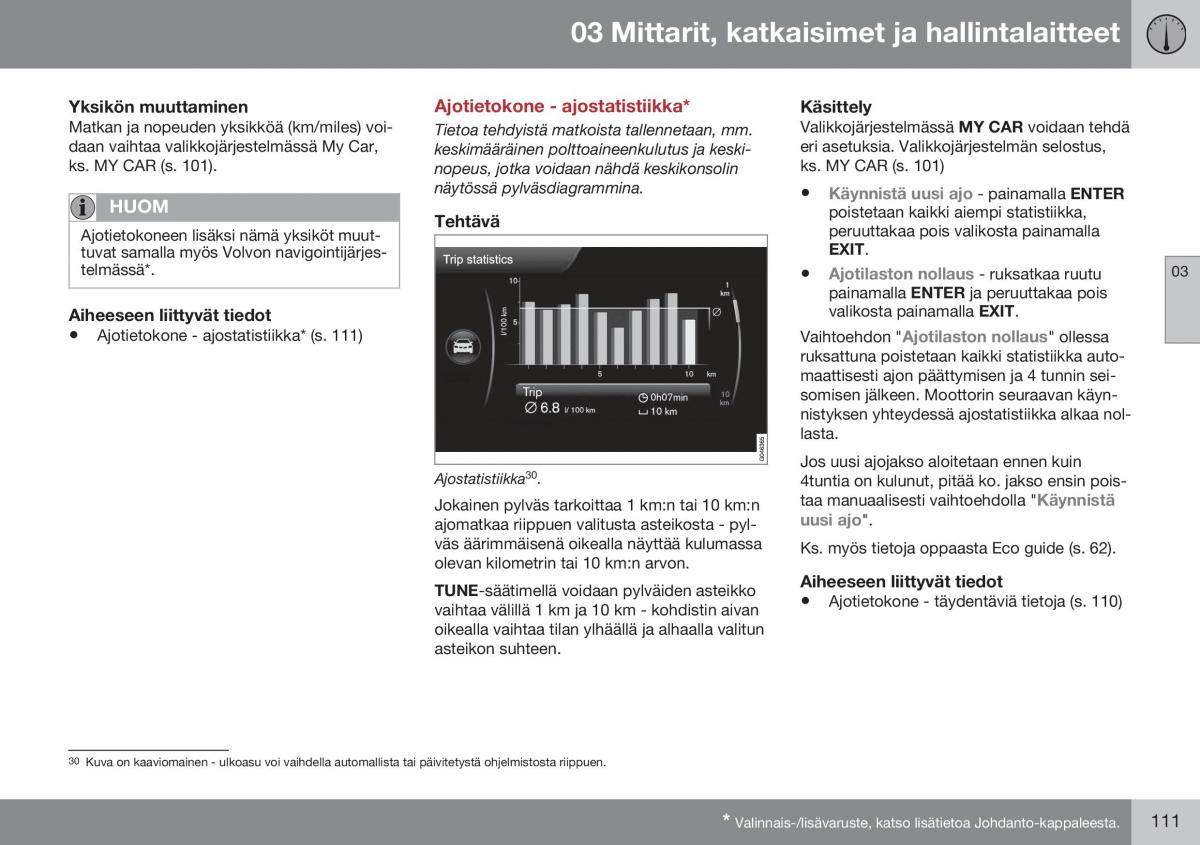 Volvo XC60 I 1 FL omistajan kasikirja / page 113