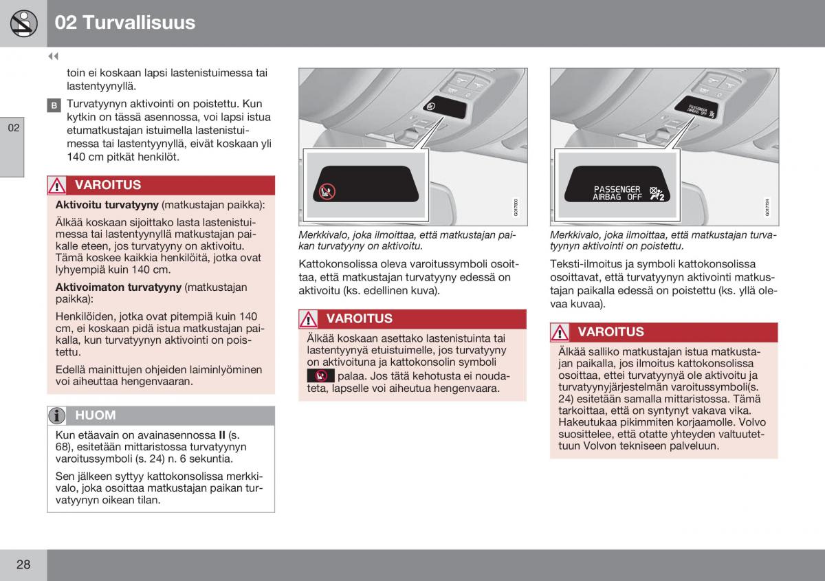 Volvo XC60 I 1 FL omistajan kasikirja / page 30