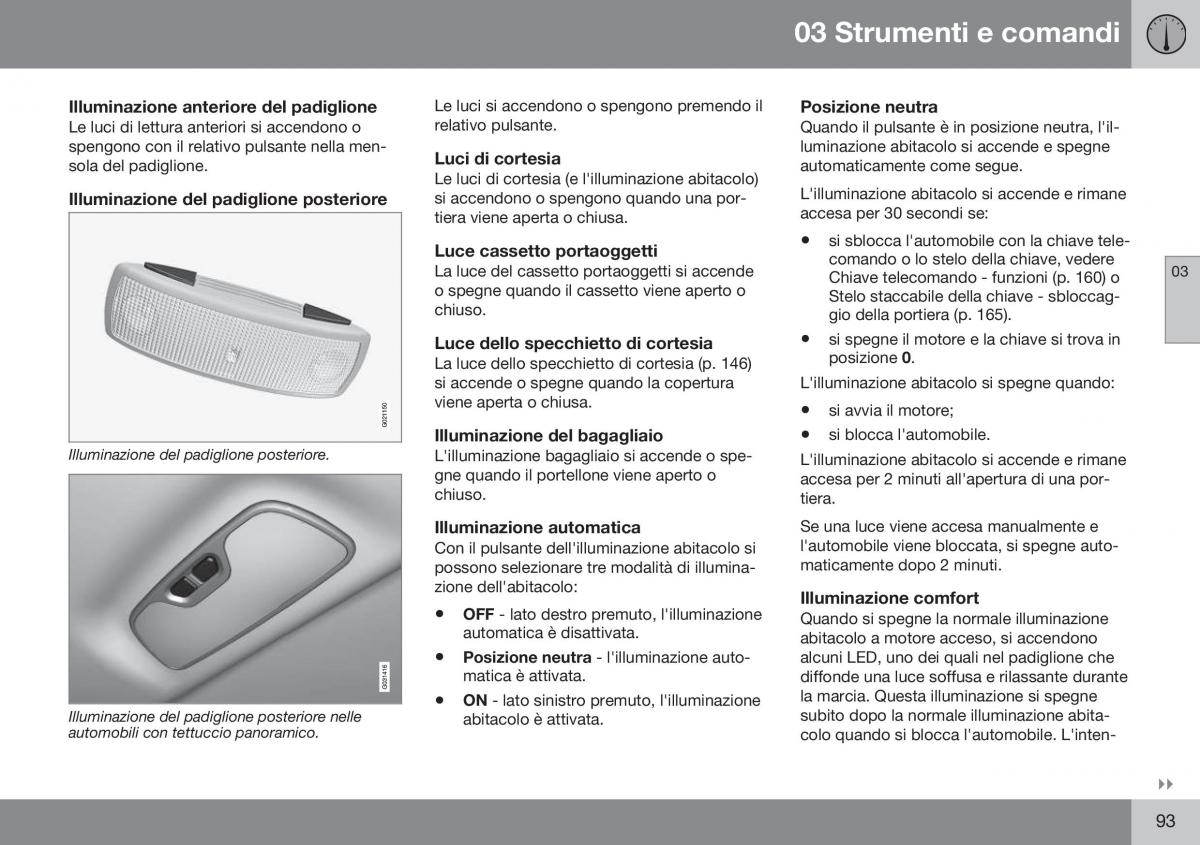 Volvo XC60 I 1 FL manuale del proprietario / page 95