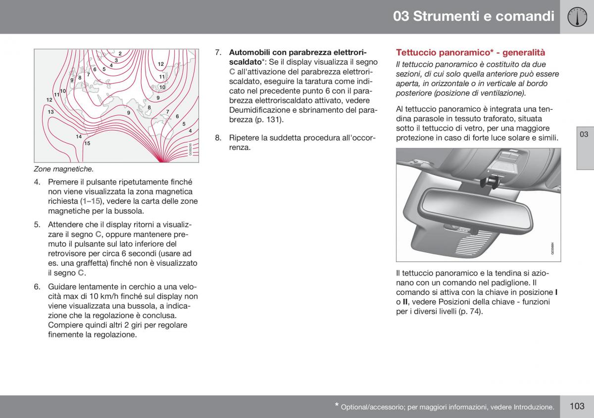 Volvo XC60 I 1 FL manuale del proprietario / page 105