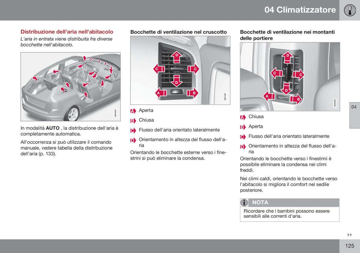 Volvo XC60 I 1 FL manuale del proprietario / page 127