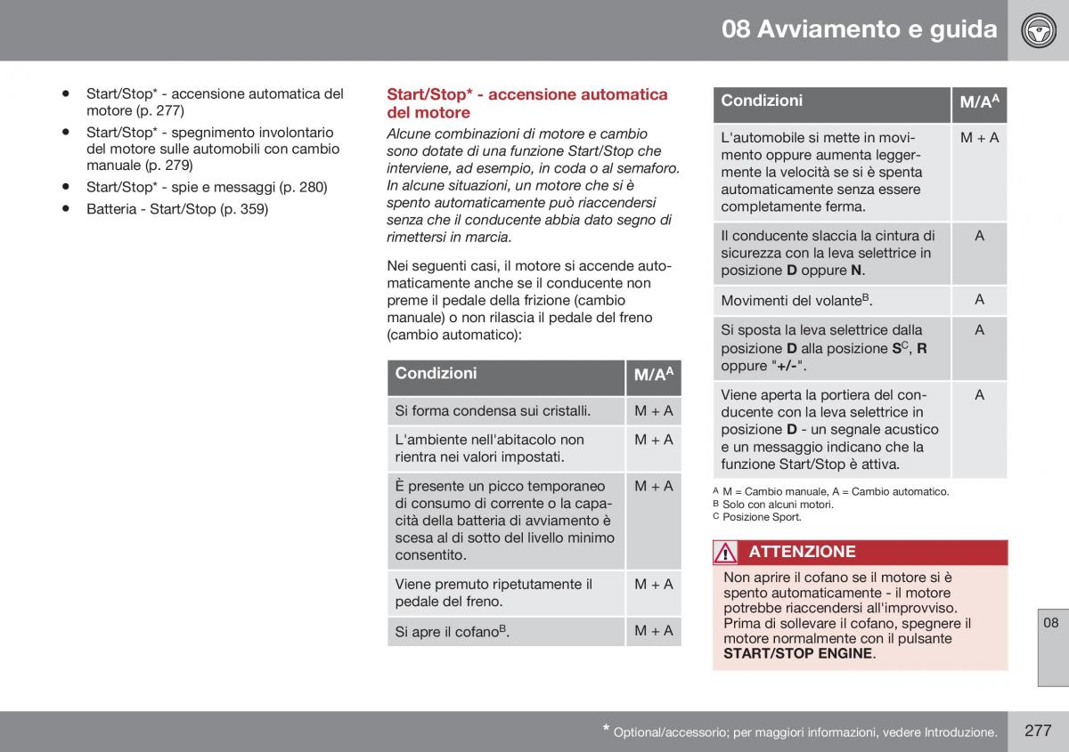 Volvo XC60 I 1 FL manuale del proprietario / page 279