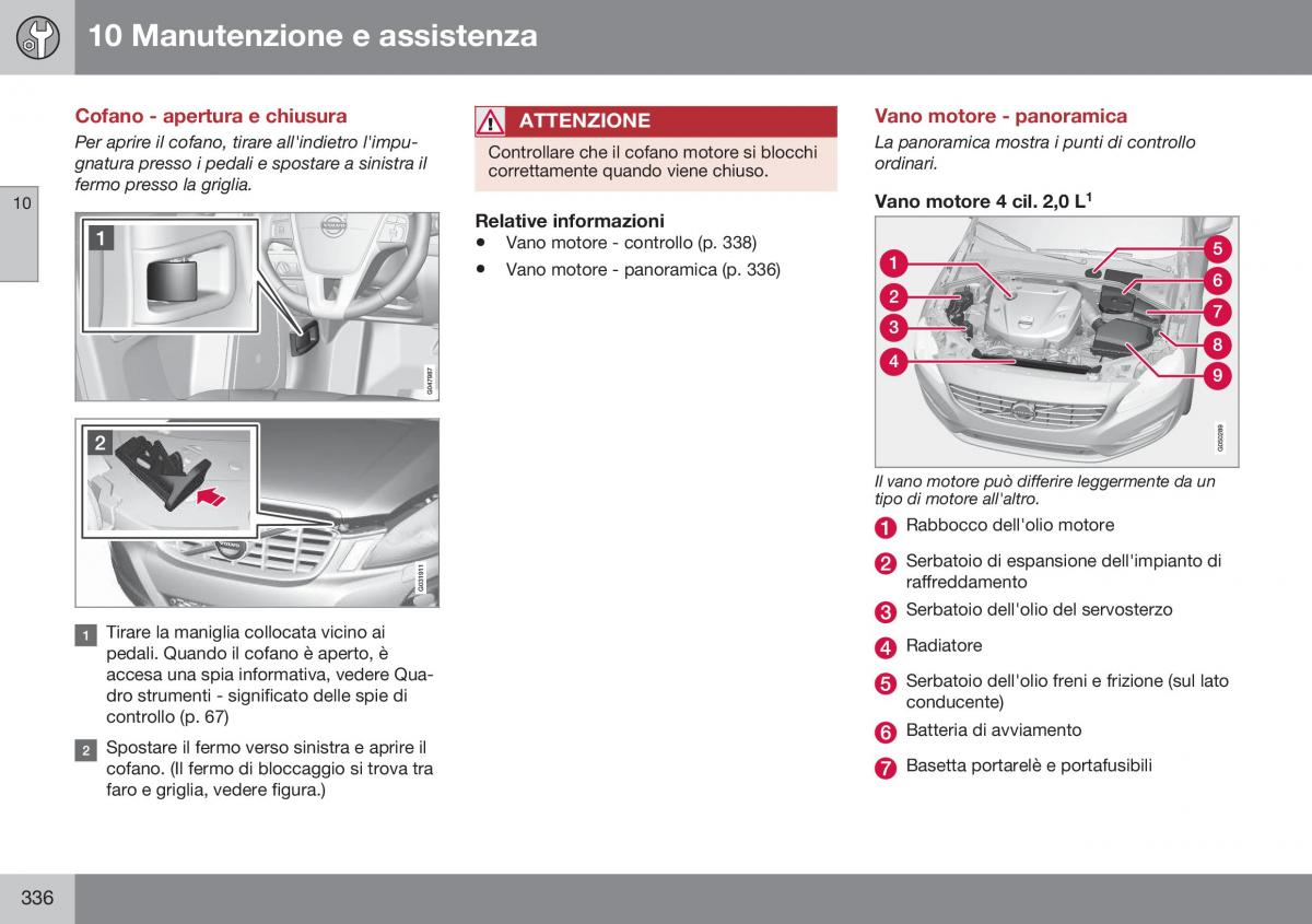 Volvo XC60 I 1 FL manuale del proprietario / page 338