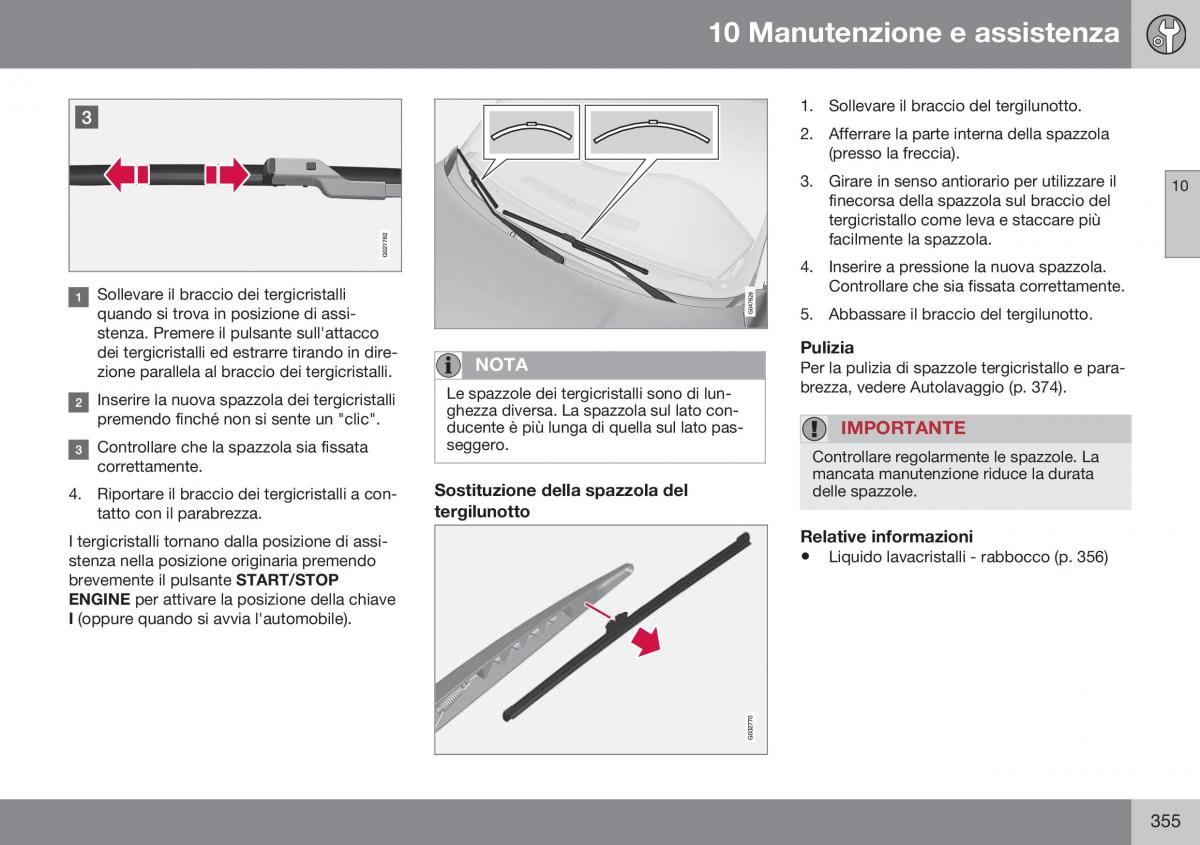 Volvo XC60 I 1 FL manuale del proprietario / page 357