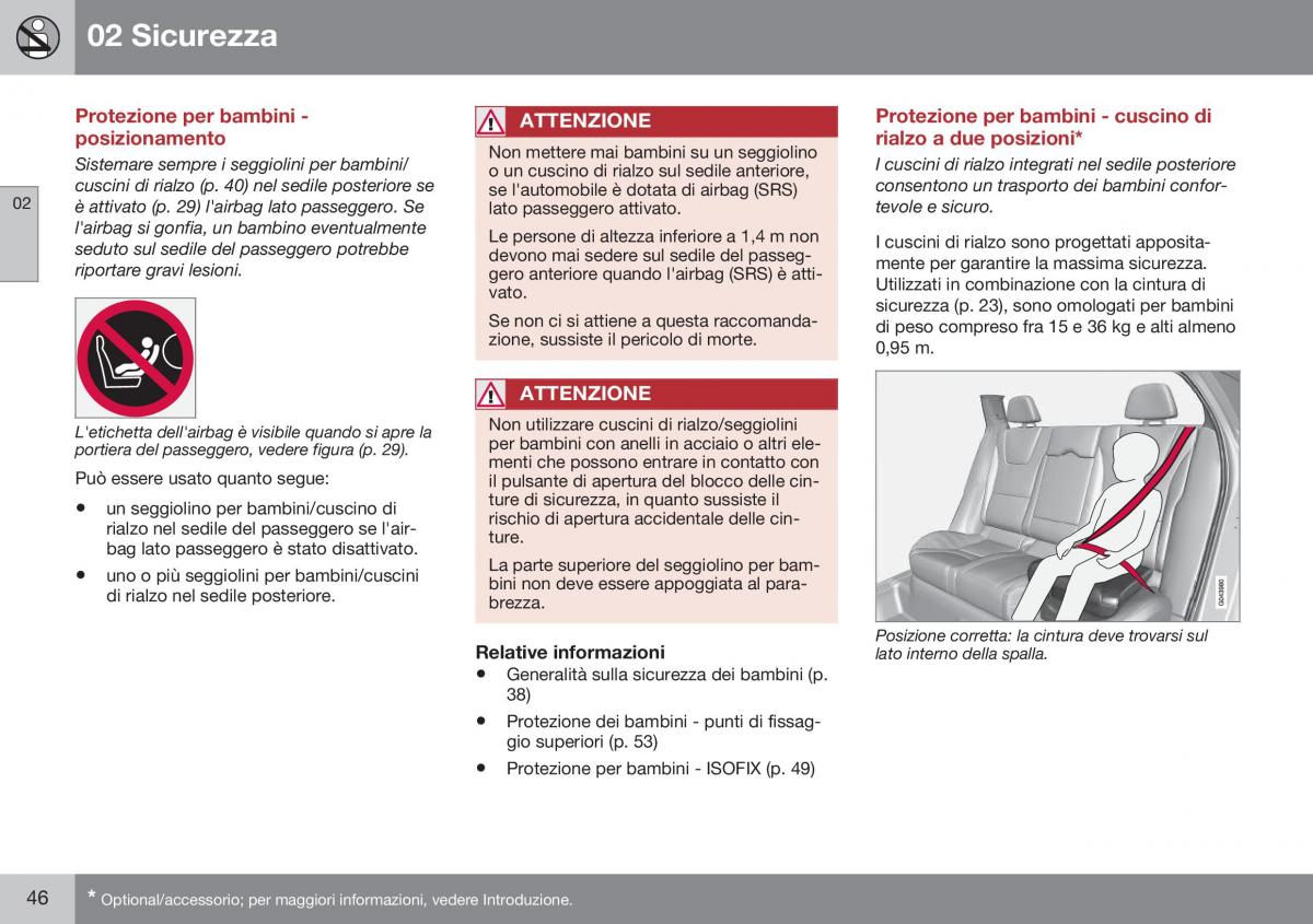 Volvo XC60 I 1 FL manuale del proprietario / page 48