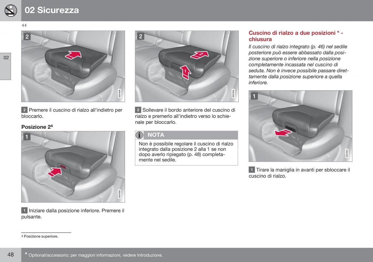 Volvo XC60 I 1 FL manuale del proprietario / page 50