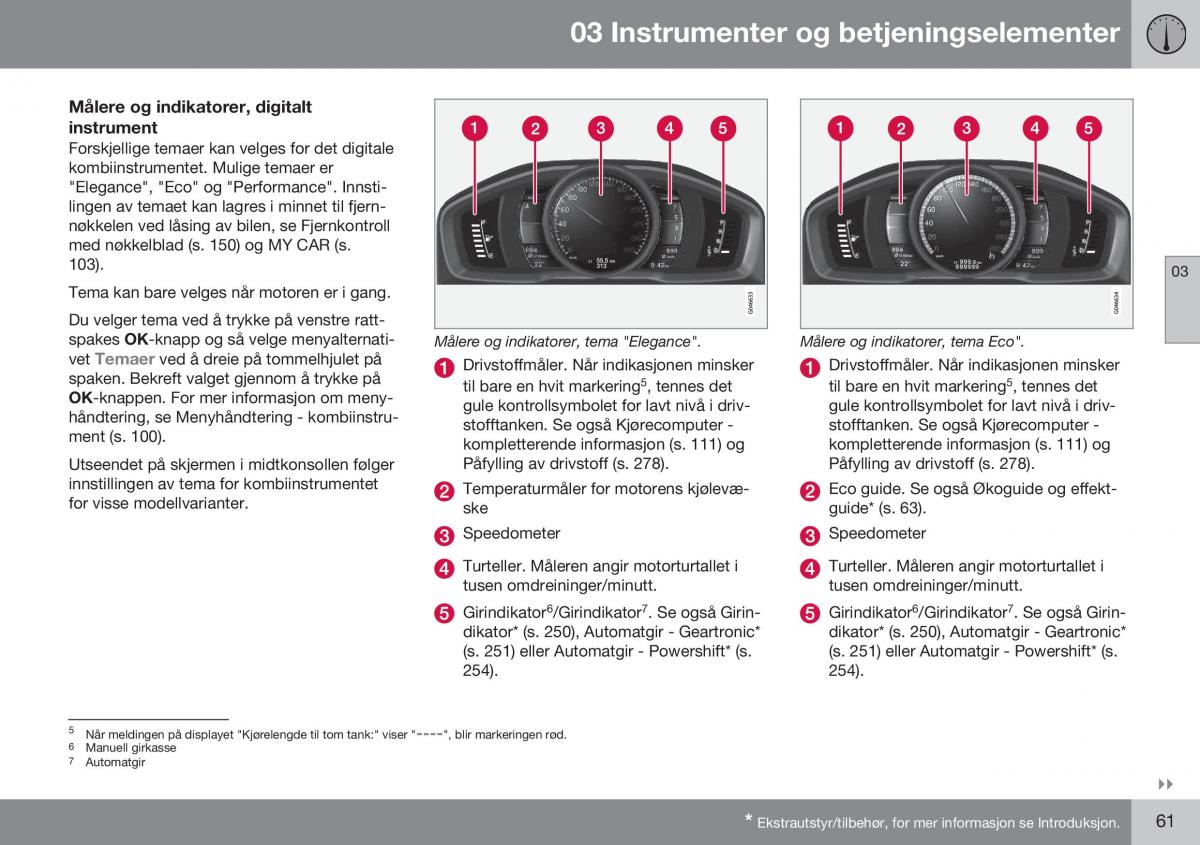 Volvo XC60 I 1 FL bruksanvisningen / page 63