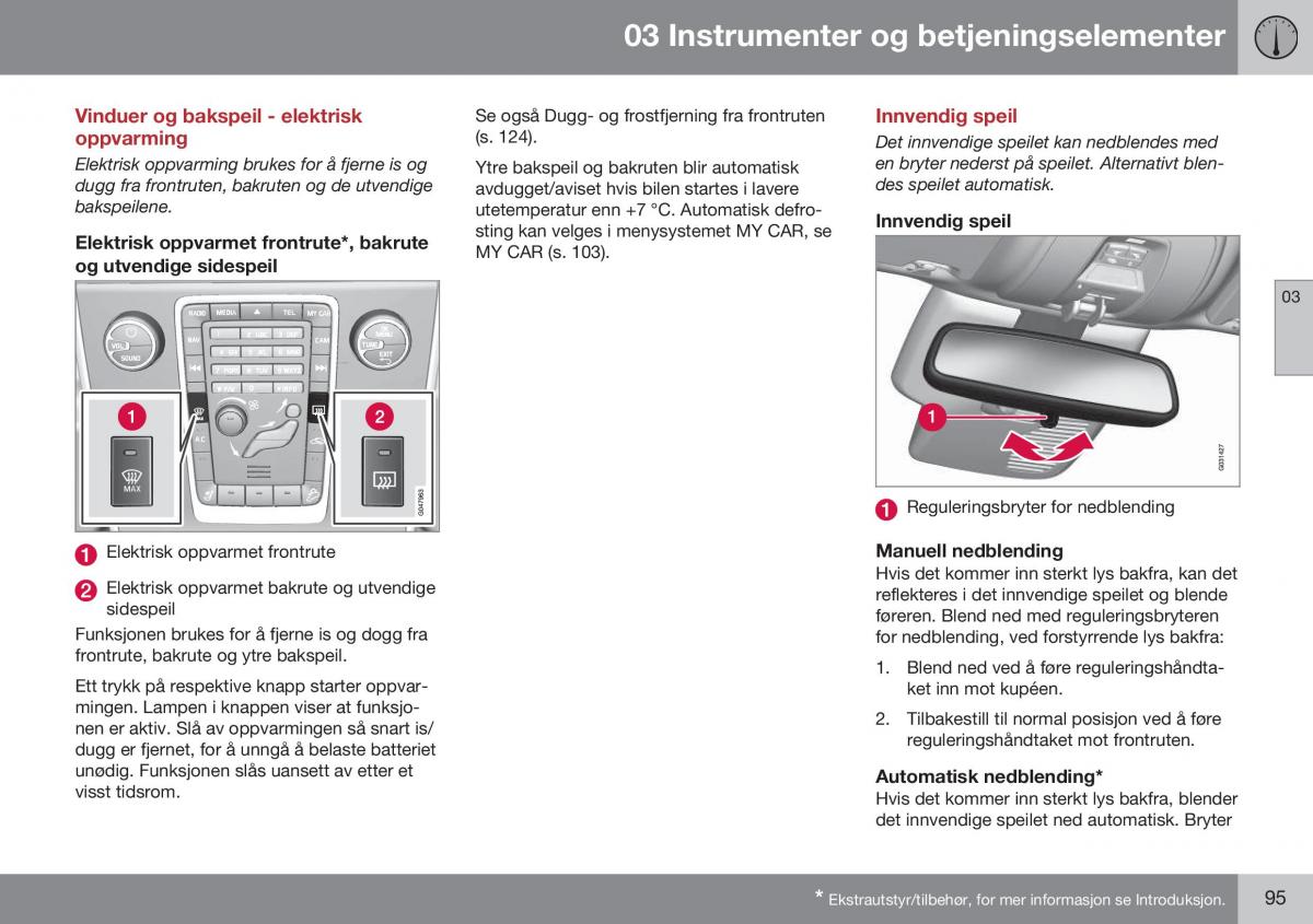 Volvo XC60 I 1 FL bruksanvisningen / page 97