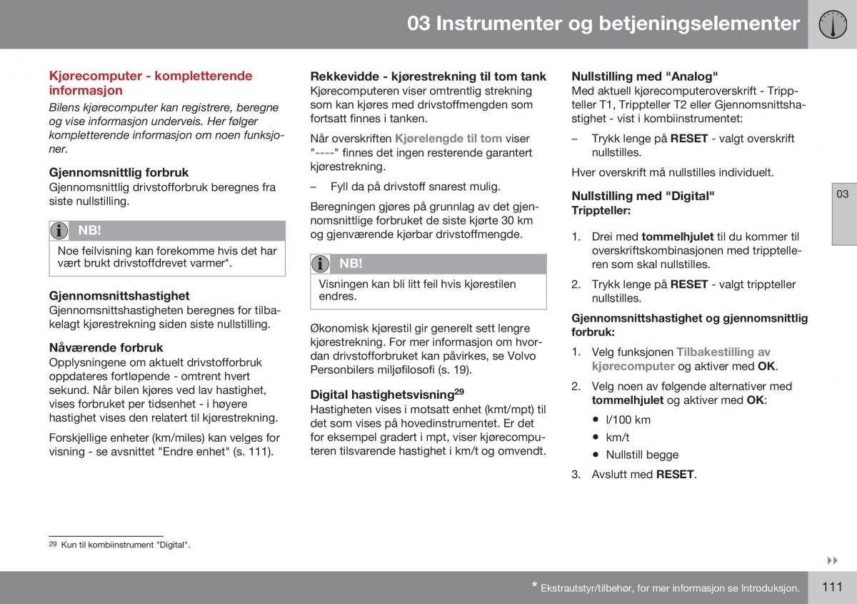 Volvo XC60 I 1 FL bruksanvisningen / page 113