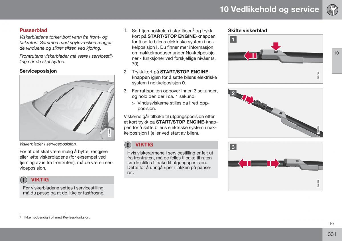 Volvo XC60 I 1 FL bruksanvisningen / page 333