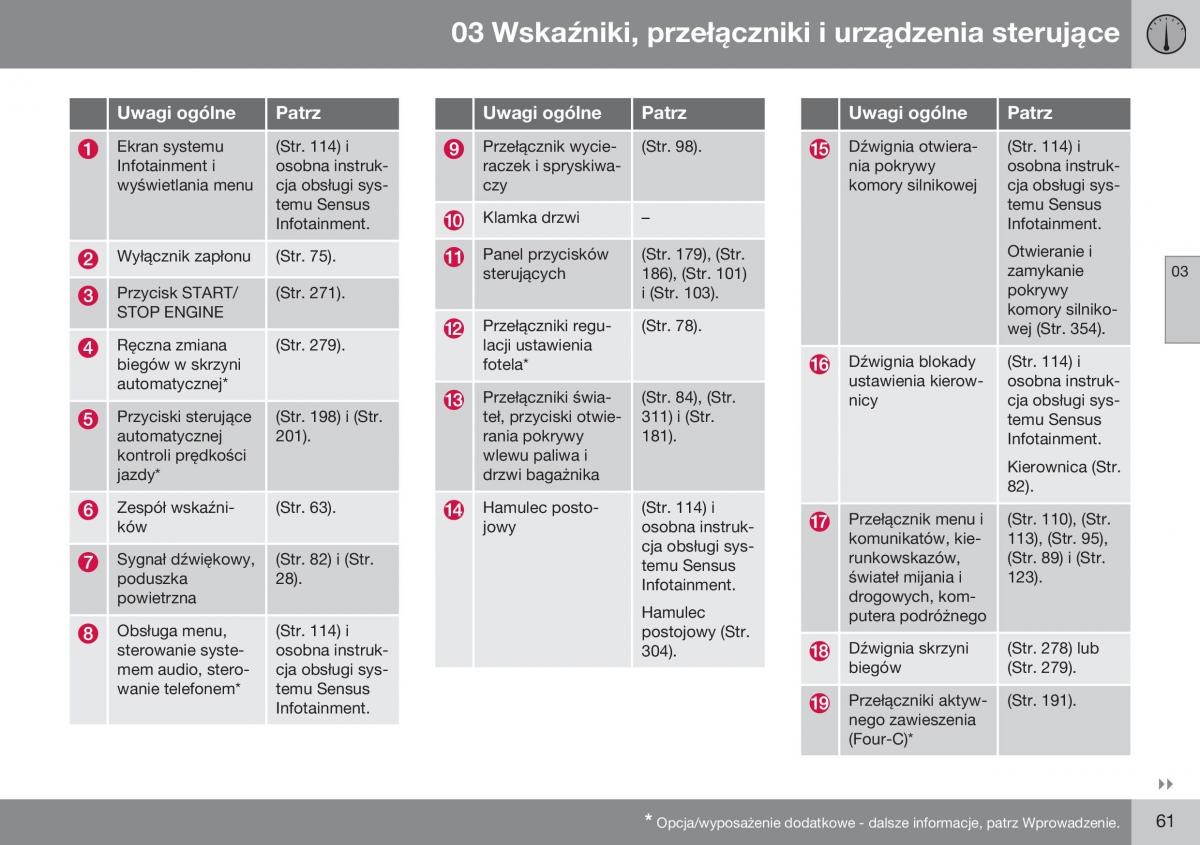 Volvo XC60 I 1 FL instrukcja obslugi / page 63