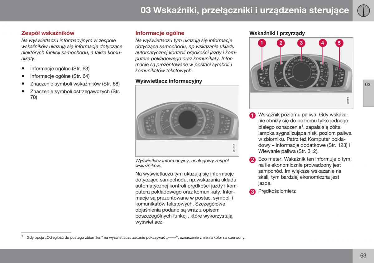 Volvo XC60 I 1 FL instrukcja obslugi / page 65