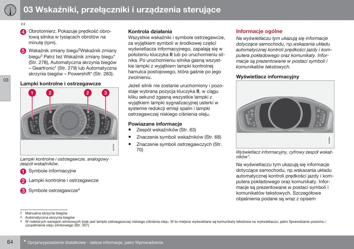 Volvo XC60 I 1 FL instrukcja obslugi / page 66