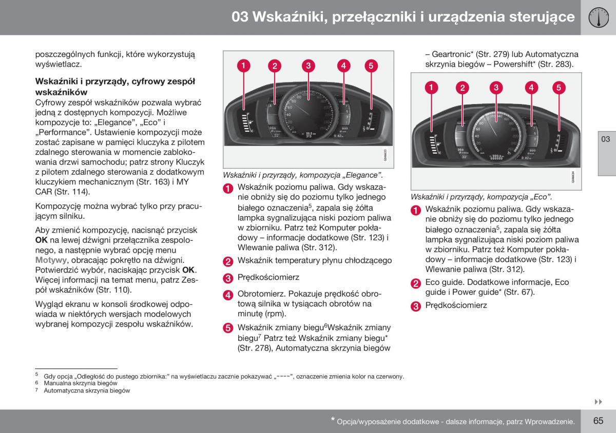 Volvo XC60 I 1 FL instrukcja obslugi / page 67