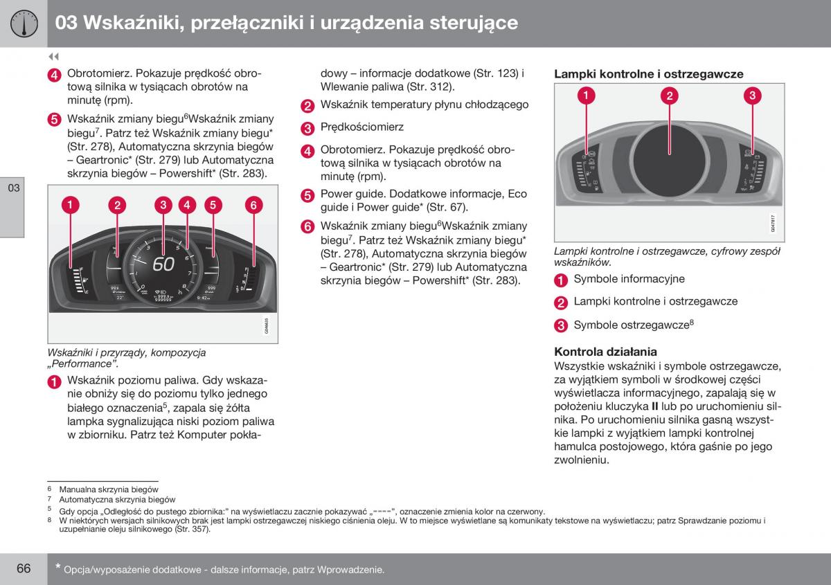 Volvo XC60 I 1 FL instrukcja obslugi / page 68