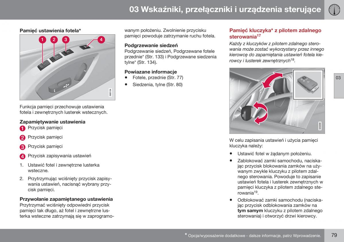 Volvo XC60 I 1 FL instrukcja obslugi / page 81