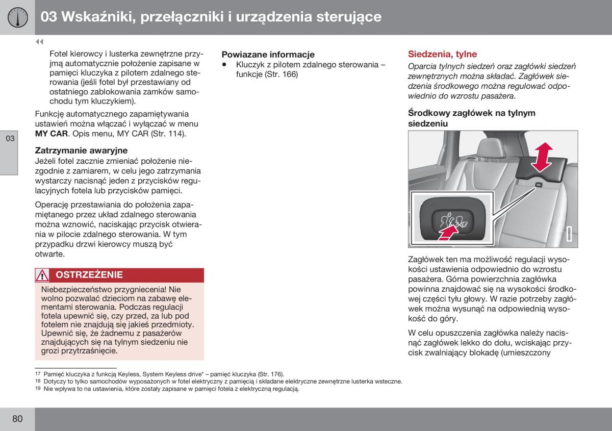 Volvo XC60 I 1 FL instrukcja obslugi / page 82