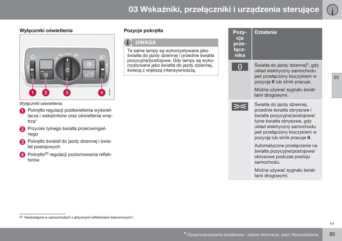 Volvo XC60 I 1 FL instrukcja obslugi / page 87