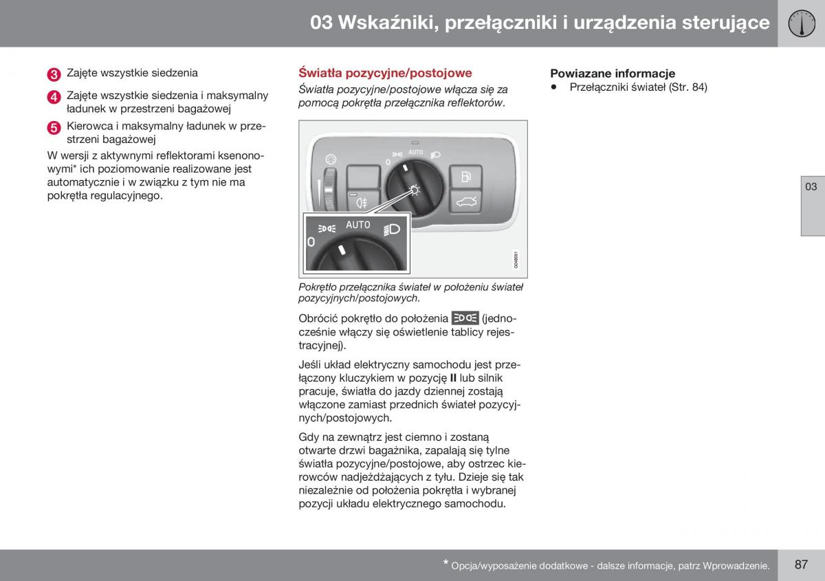 Volvo XC60 I 1 FL instrukcja obslugi / page 89