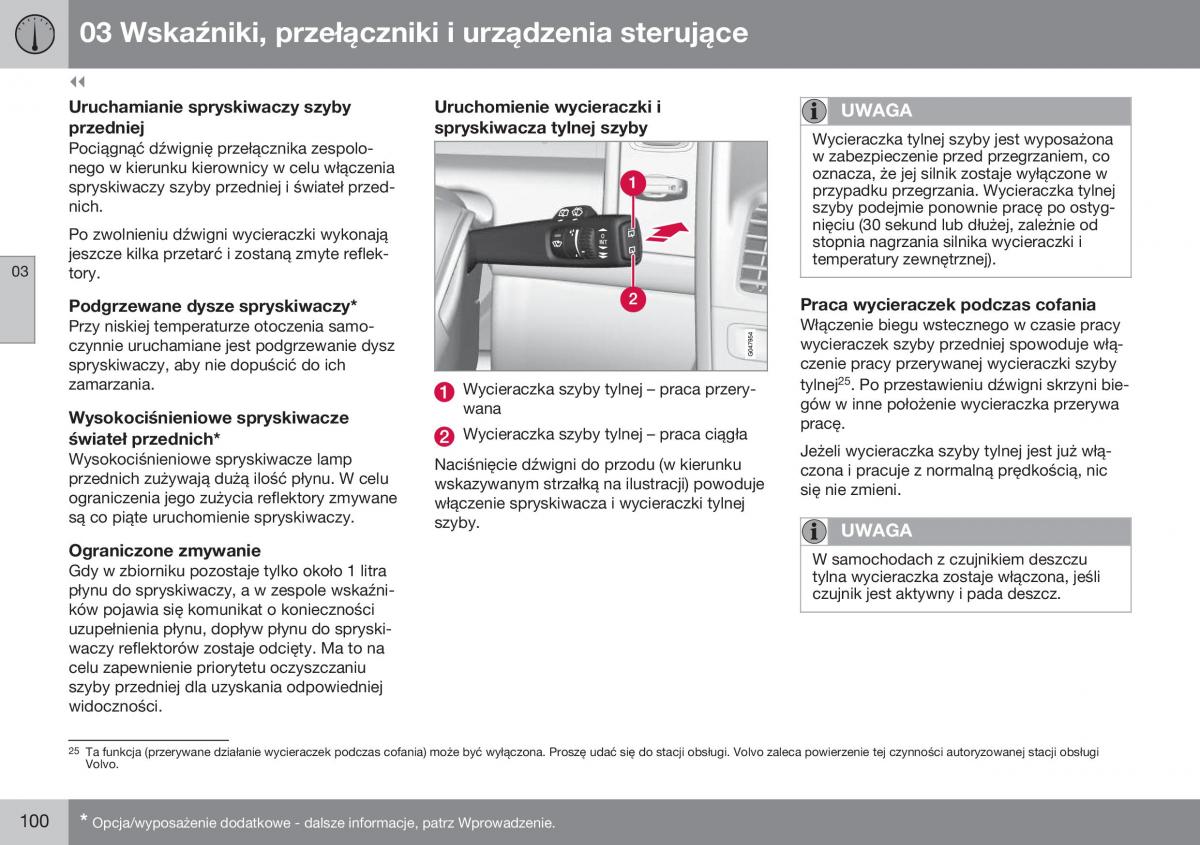 Volvo XC60 I 1 FL instrukcja obslugi / page 102