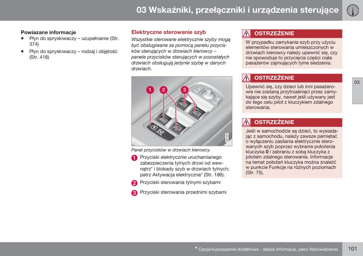 Volvo XC60 I 1 FL instrukcja obslugi / page 103