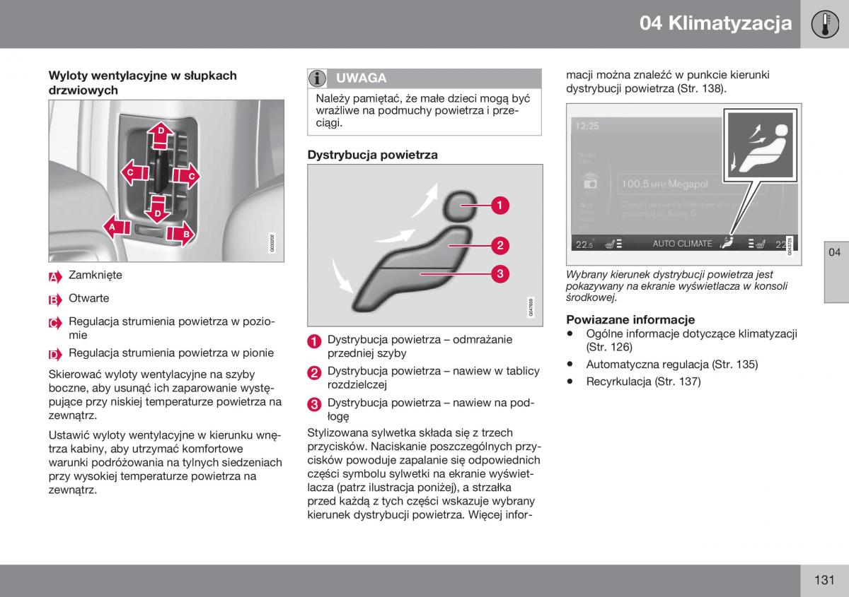 Volvo XC60 I 1 FL instrukcja obslugi / page 133