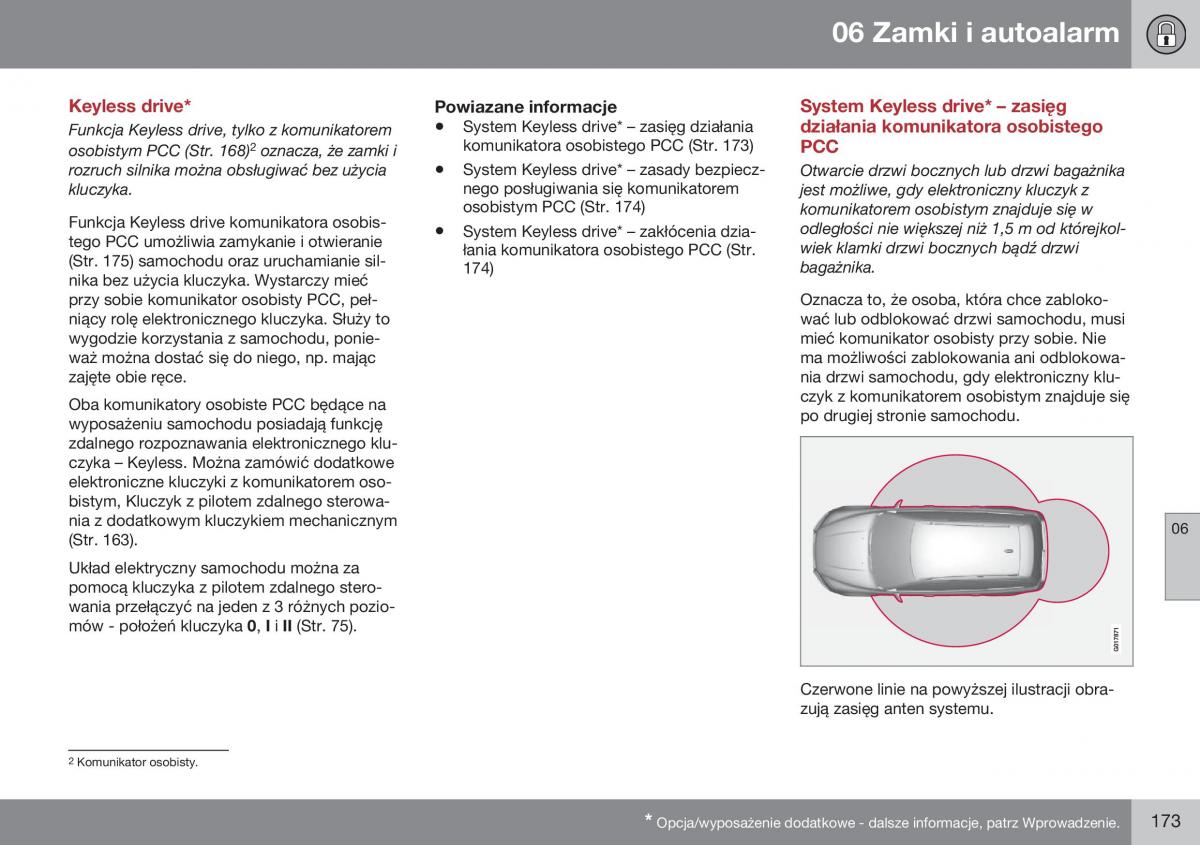 Volvo XC60 I 1 FL instrukcja obslugi / page 175