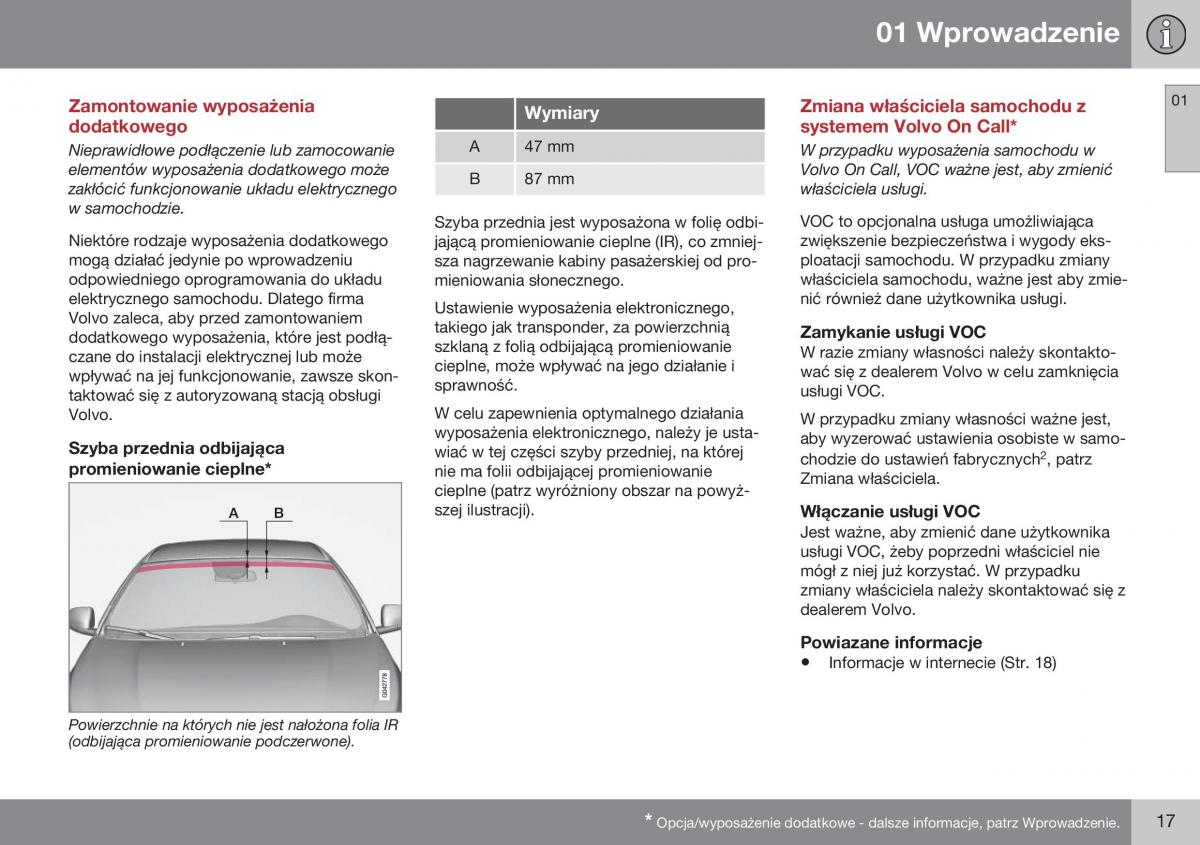 Volvo XC60 I 1 FL instrukcja obslugi / page 19